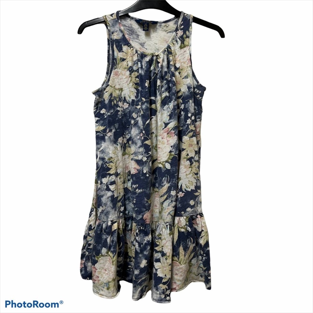 Polo Ralph Lauren Girl’s Floral Tank Dress L 12 14